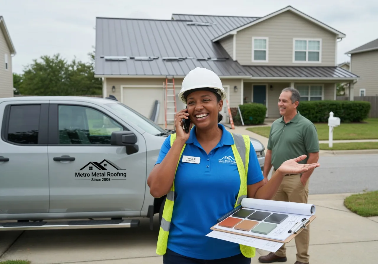 Storm Damage Metal Roof Repair in New Rockford, ND